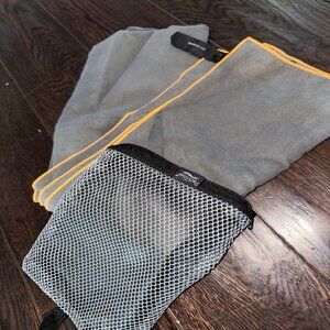 PackTowl Microfiber Travel Towel Set with Mesh Carry Pouch